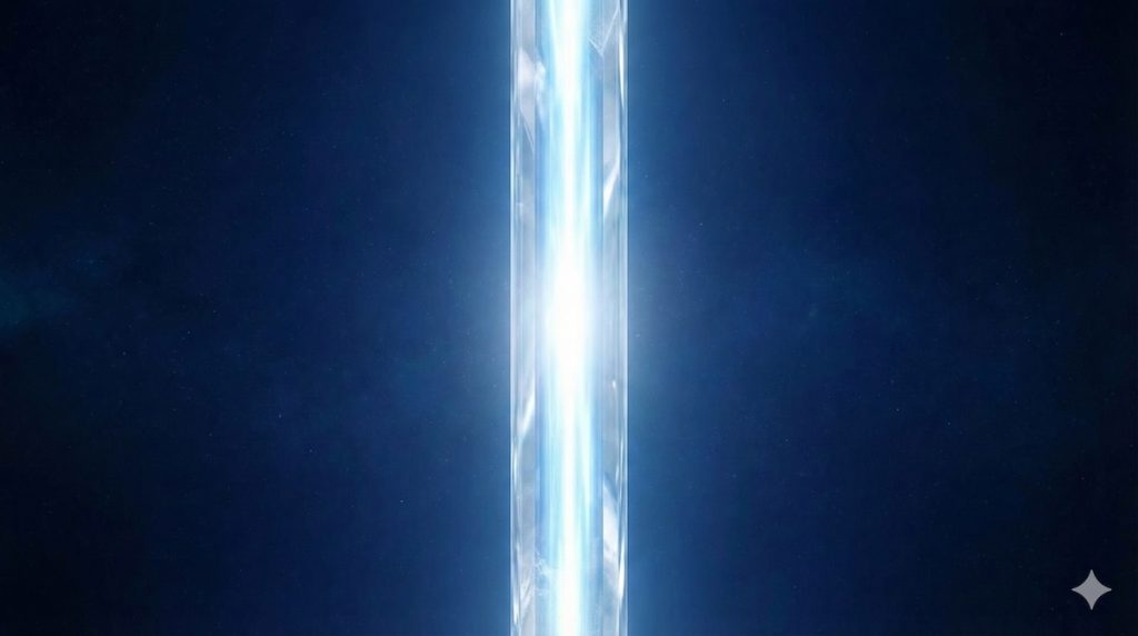 Un canal de luz limpio