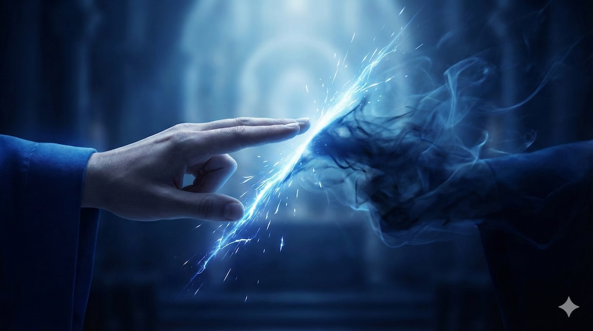 El uso de la Llama Azul en la sesión de Reiki brinda protección y certeza